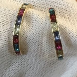 Kendra Scott Multicolor Baguette-Cut Nano Gem Earrings